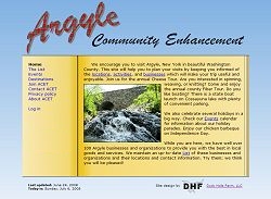 Argyle Community Enhancement homepage